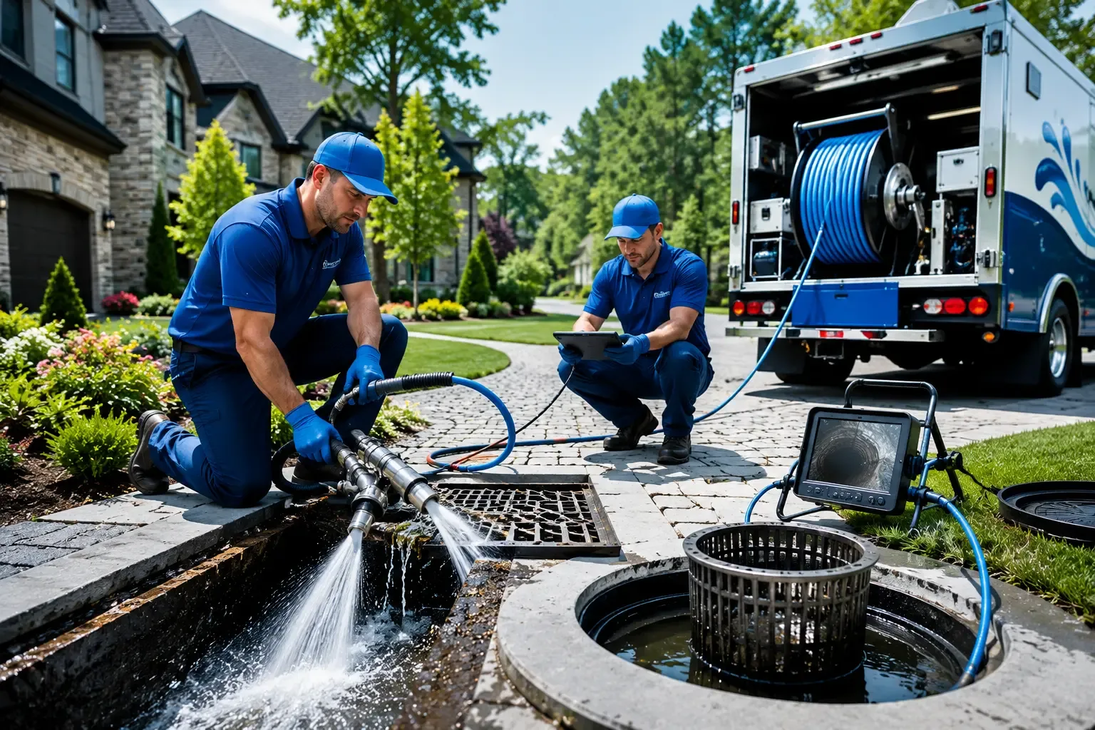 Local outdoor drain cleaning professionals in Belle Rive, IL
