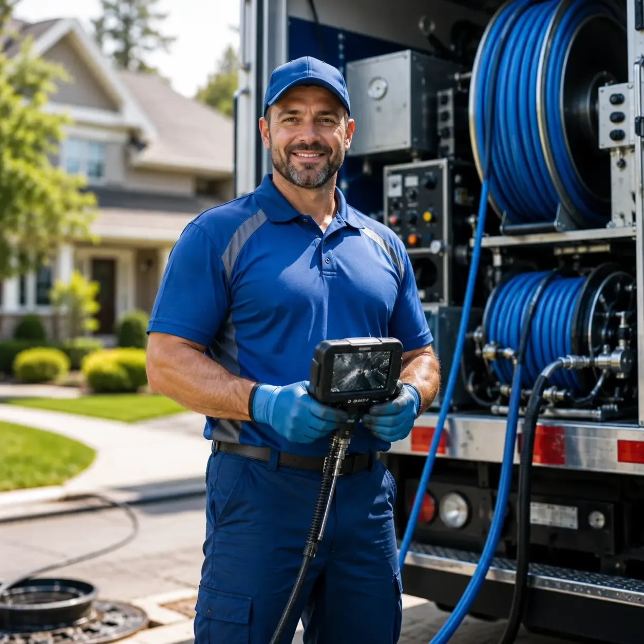 Local outdoor drain cleaning specialists in Belle Rive, IL
